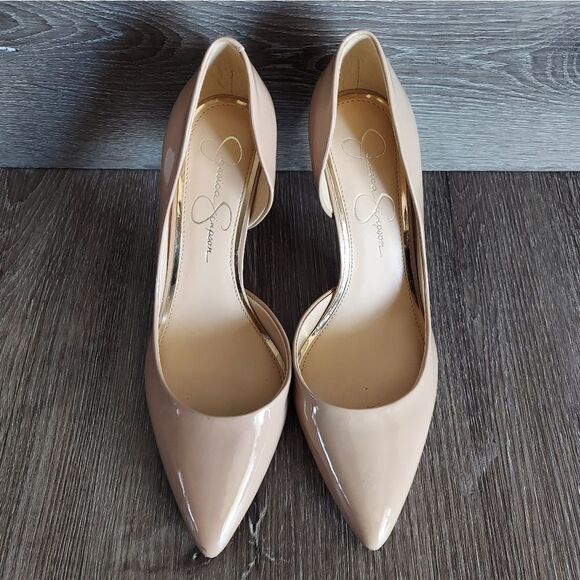 Jessica Simpson Livvy Pointy Toe D'Orsay Pumps Size 8.5M - Picture 3 of 9